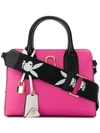 Marc Jacobs Little Big Shot Leather Satchel In Pink