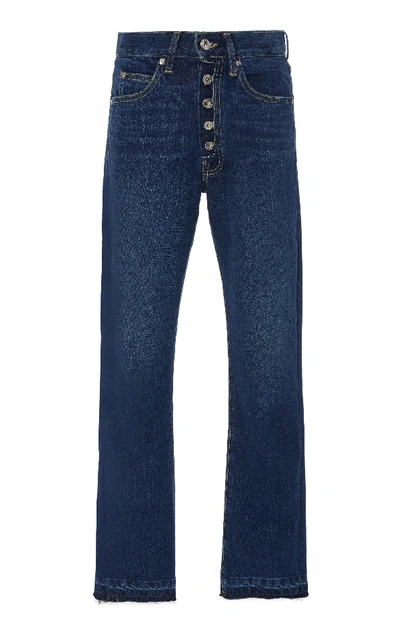 Eve Denim Silver Bullet High-rise Skinny Jeans In Dark Wash