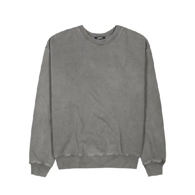 Yeezy Army Green Faded Cotton Sweatshirt In Grey