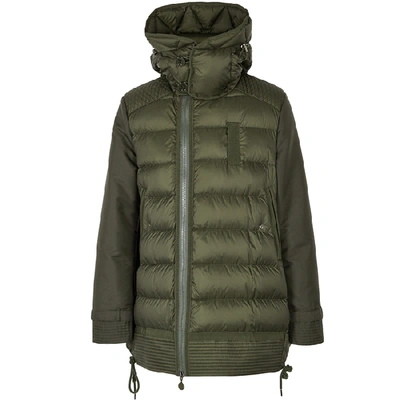 Moncler Harriet Quilted Shell Jacket In Olive