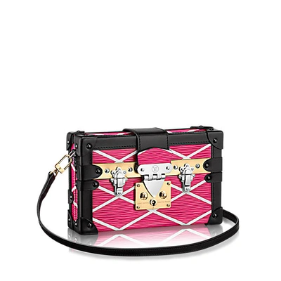 Louis Vuitton Petite Malle In Hot Pink