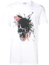 Alexander Mcqueen Skull-print Cotton T-shirt In White