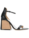 Maison Margiela Contrast Heel Sandals