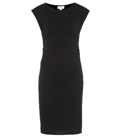 Velvet Vittoria Stretch-cotton Dress In Black