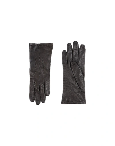 Causse Gantier Gloves In Dark Brown