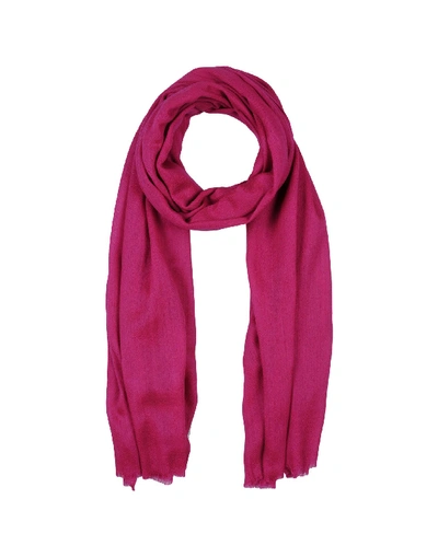 Alberta Ferretti Stoles In Fuchsia