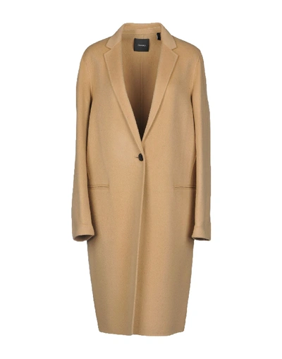 Theory Coat In Sand