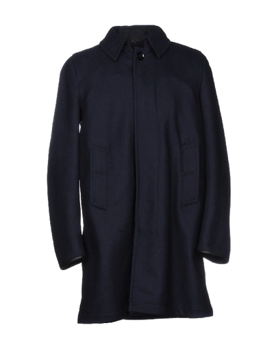 Valentino Coat In Dark Blue