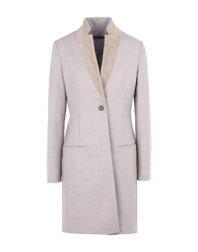 Allsaints Coat In Dove Grey