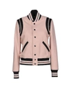 Saint Laurent Jackets In Pink