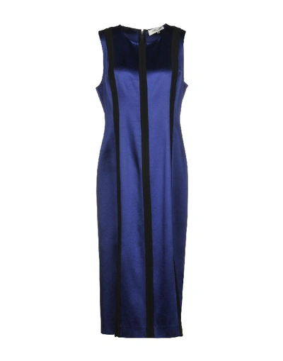 Diane Von Furstenberg Midi Dresses In Blue