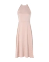 Adorée Knee-length Dress In Pale Pink