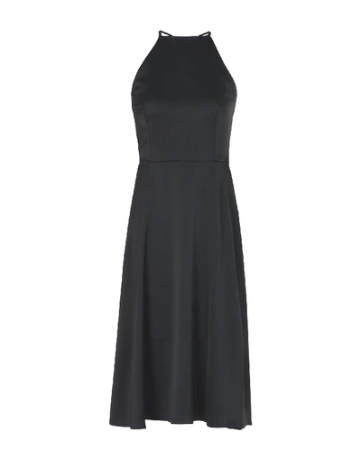 Adorée Knielanges Kleid In Black