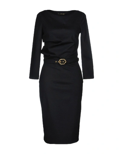 Roberto Cavalli Knee-length Dress In Black