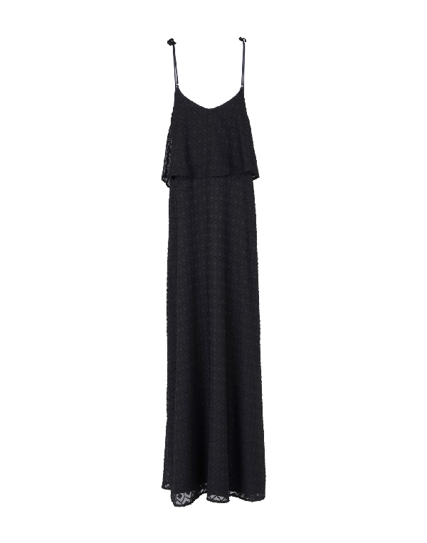 Adorée Long Dress In Black | ModeSens