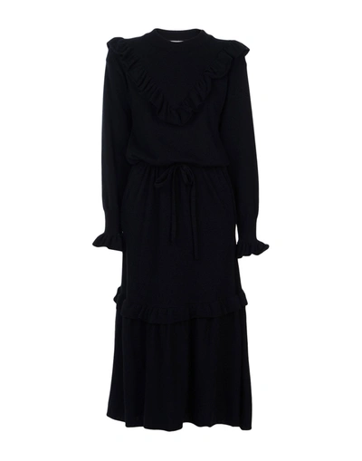 Laneus Long Dress In Black