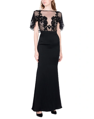 Amen Couture Long Dress In Black