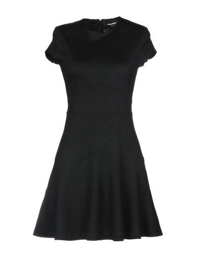 Dsquared2 Short Dress In Black