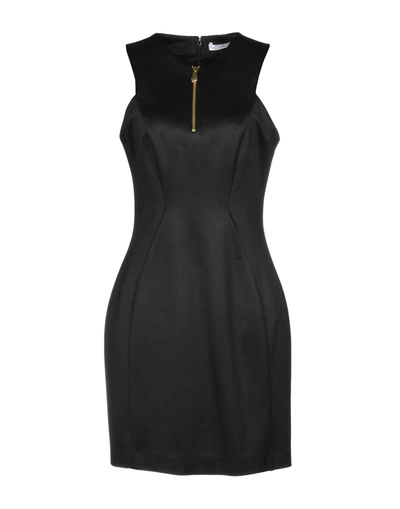 Versace Short Dress In Black