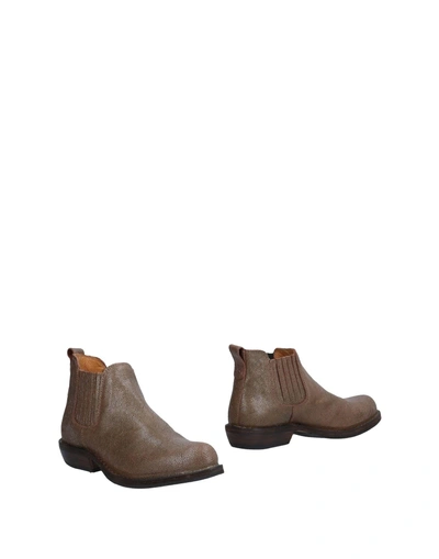 Fiorentini + Baker Ankle Boots In Camel