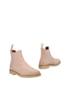 Common Projects Ankle Boots In Pink