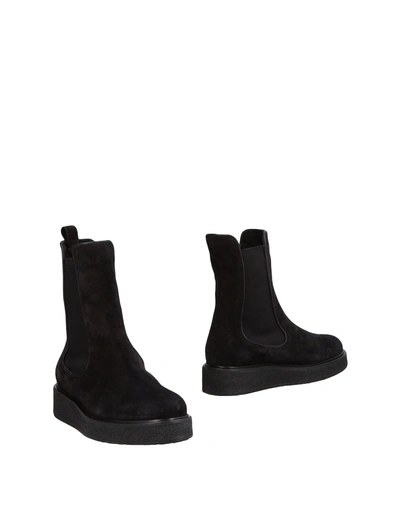 Alberto Fermani Ankle Boot In Black