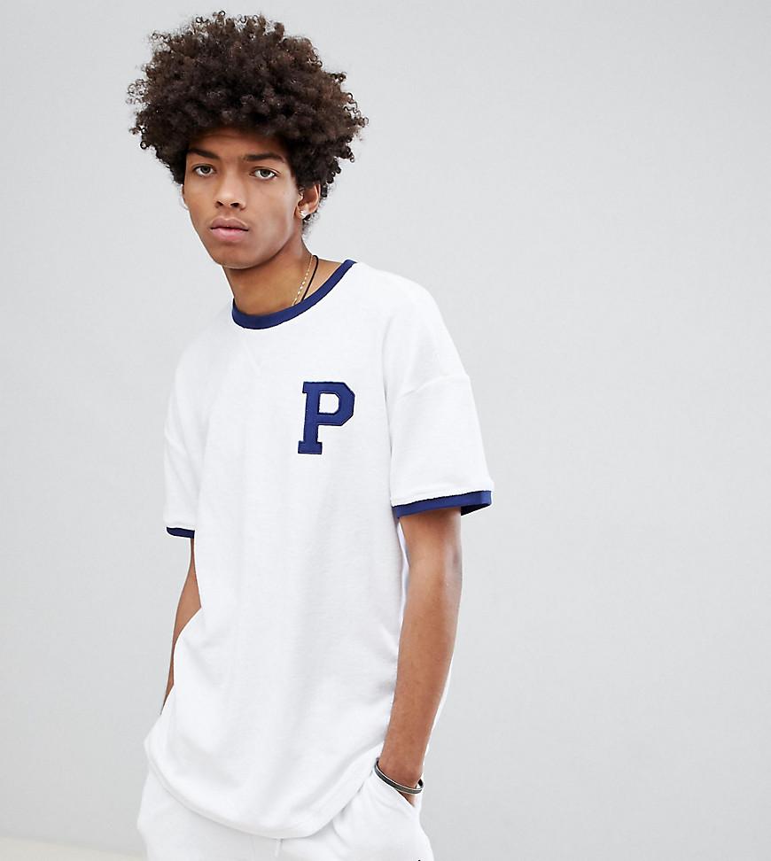 puma towelling t shirt