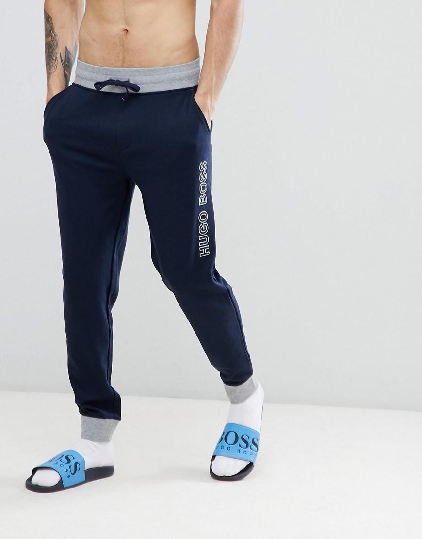navy boss joggers