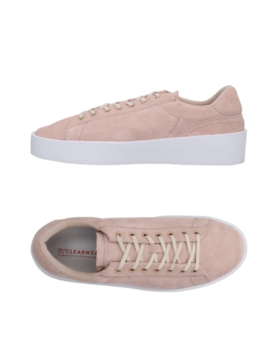 Clear Weather Sneakers In Pink