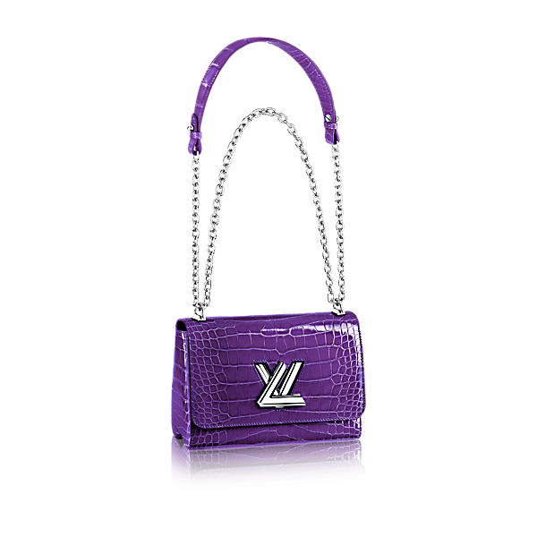 Louis Vuitton Twist Mm In Purple | ModeSens