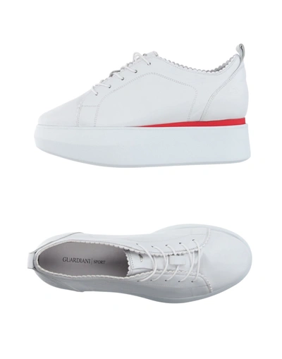 Alberto Guardiani Sneakers In White