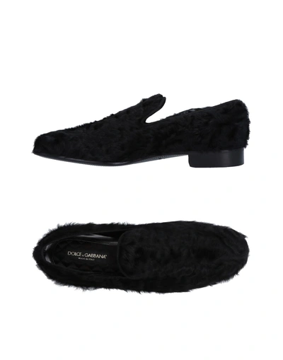 Dolce & Gabbana Loafers In Black