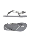 Havaianas Flip Flops In Grey