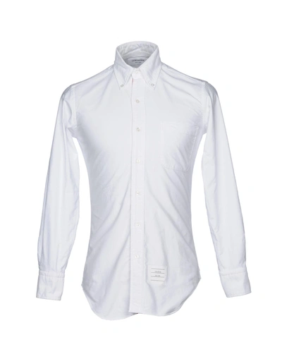 Thom Browne Shirts In White