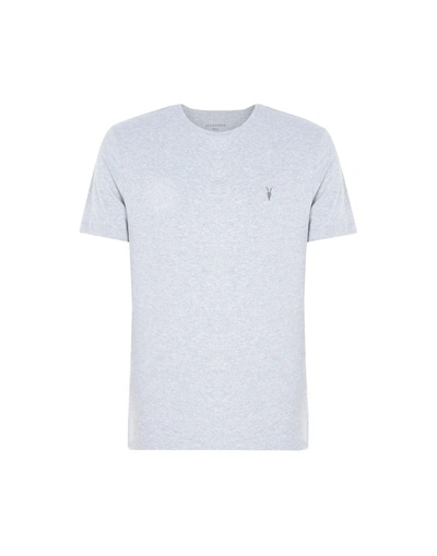 Allsaints T-shirt In Light Grey