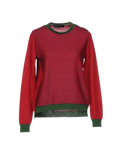 Alessandro Dell'acqua Sweater In Maroon