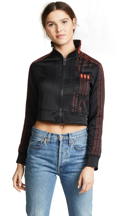 Adidas originals by aw disjoin crop top store