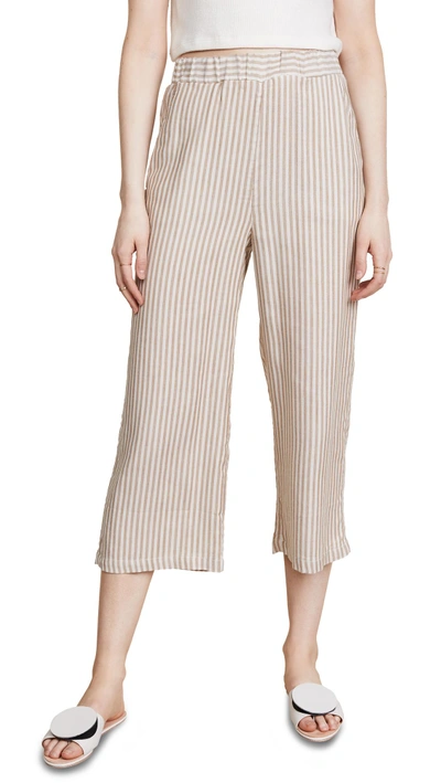 Knot Sisters Madrid Pants In Straw