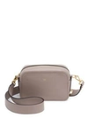Fendi Camera Leather Crossbody Bag In Dove