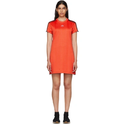 Adidas Originals By Alexander Wang Adidas By Alexander Wang Dress In Red