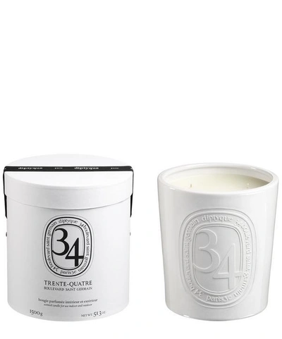 Diptyque 34 Indoor & Outdoor Scented Candle 1500g