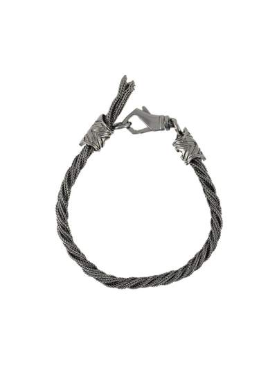 Emanuele Bicocchi Chain Clasp Bracelet - Metallic