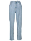 Rokh High Rise Straight Jeans
