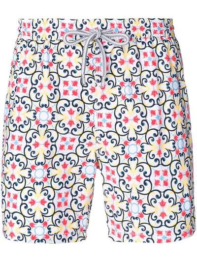 Capricode Printed Swim Shorts In Multicolour