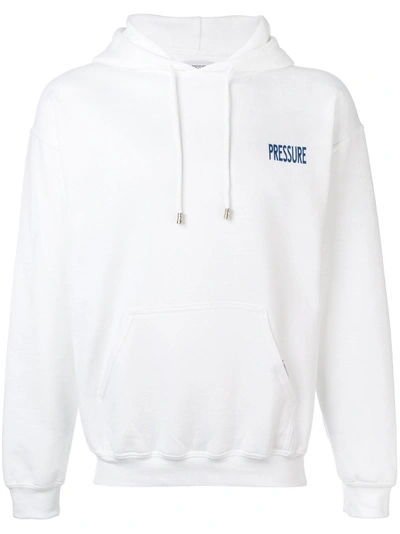 Pressure Logo Hoodie - White