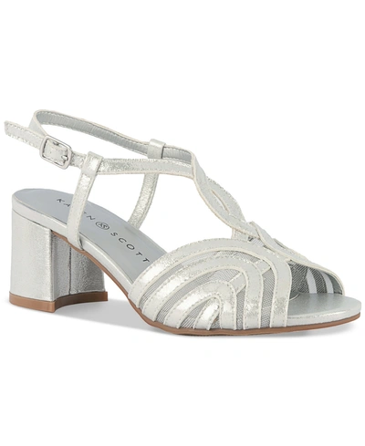 Macy's discount silver sandals