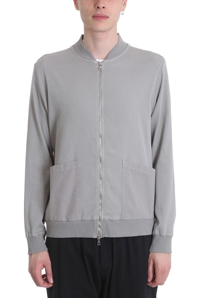 Low Brand Grey Cotton Sweatshirt