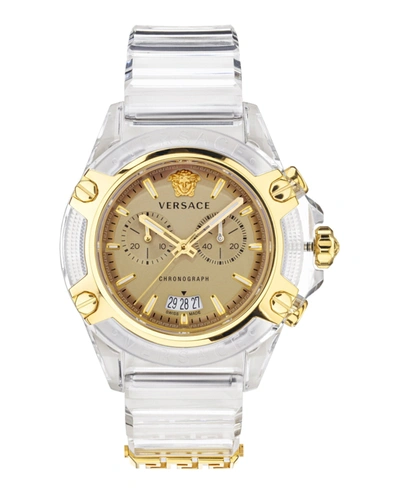 Versace Icon Active Chronograph Watch In Multi