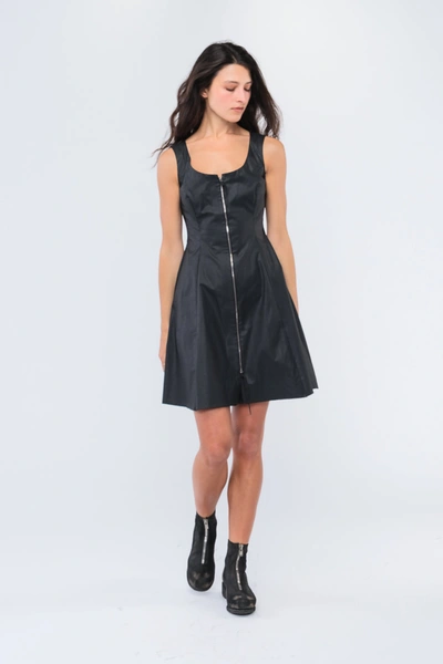 M.a+ Zip Front Dress In 42