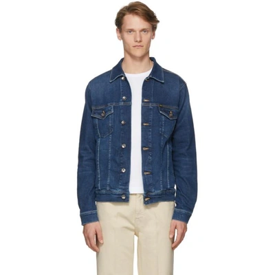 Tiger Of Sweden Jeans Blue Denim Primal Jacket In 221 Blue